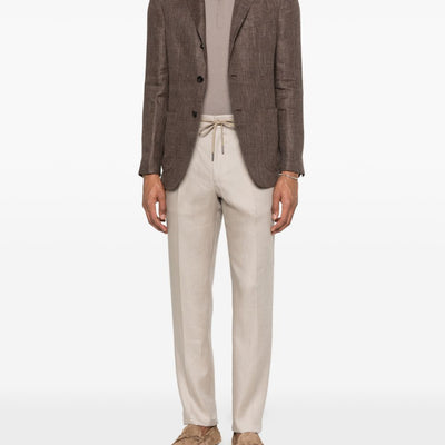 Boglioli Linen double-breasted jacket