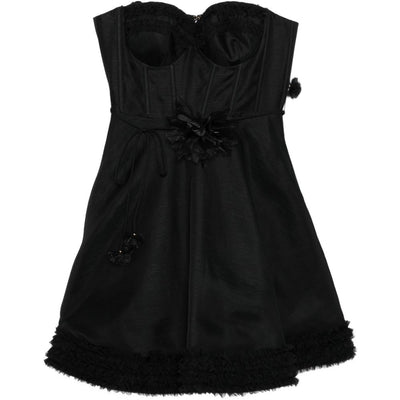 Zimmermann Luna linen and silk mini dress
