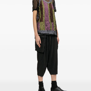 Comme Comme Open-knit t-shirt