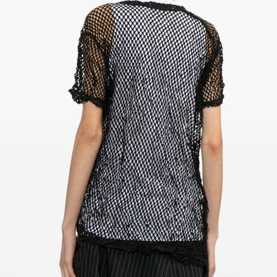 Comme Comme Open-knit t-shirt