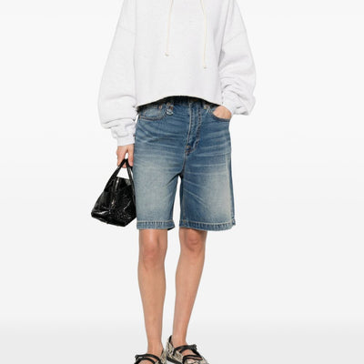 Golden Goose Cotton cropped hoodie