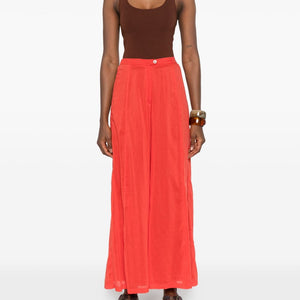 Forte Forte Voile cotton and silk trousers