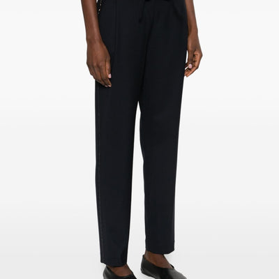 Fabiana Filippi Wool drawstring trousers