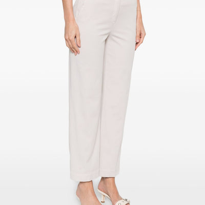 Via Masini 80 Cotton straight-leg trousers