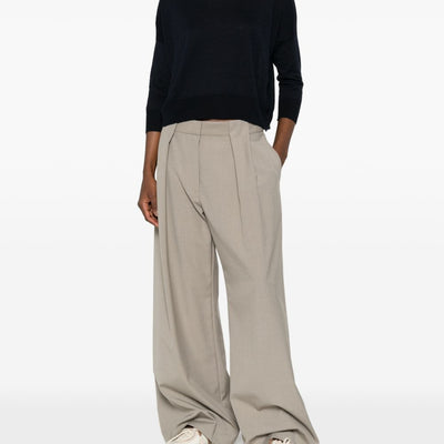 Base Linen and cotton blend sweater