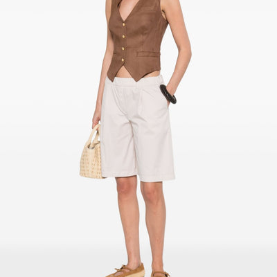 Via Masini 80 Cotton bermuda shorts