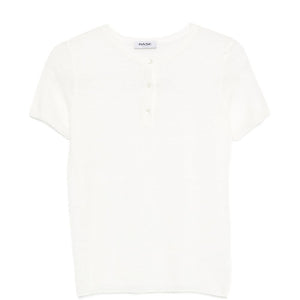 Base Linen and cotton blend t-shirt