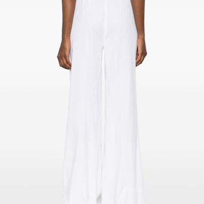 Via Masini 80 Linen blend trousers