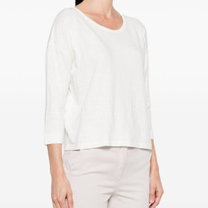 Base Linen crewneck sweater