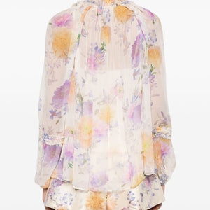 Zimmermann Luna printed blouse