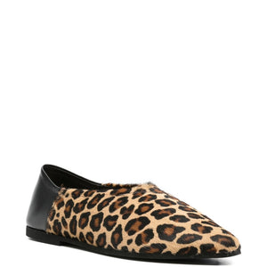 Babu' Milano Leopard ballet flats