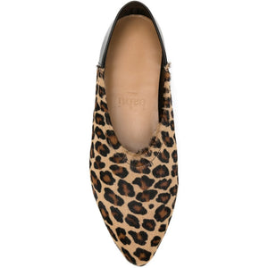 Babu' Milano Leopard ballet flats