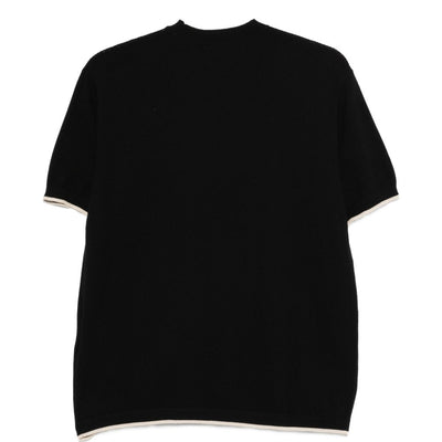 Emporio Armani Cotton knitted t-shirt