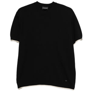 Emporio Armani Cotton knitted t-shirt
