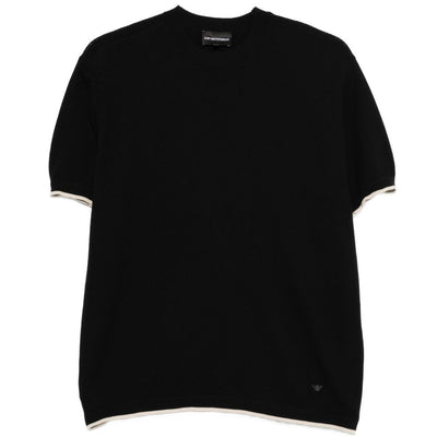 Emporio Armani Cotton knitted t-shirt