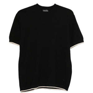 Emporio Armani Cotton knitted t-shirt