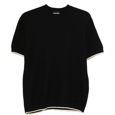 Emporio Armani Cotton knitted t-shirt