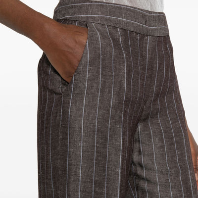 Via Masini 80 Pinstriped trousers
