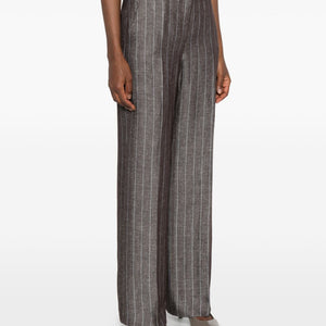 Via Masini 80 Pinstriped trousers