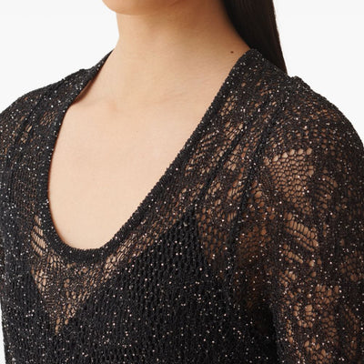 Fabiana Filippi Lace long dress