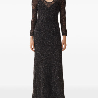 Fabiana Filippi Lace long dress
