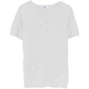 Base Linen and cotton blend t-shirt