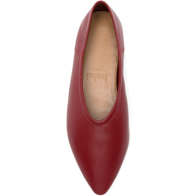 Babu' Milano Leather ballet flats