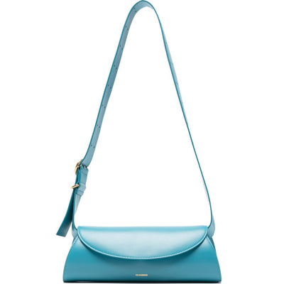 Jil Sander Cannolo small leather shoulder bag