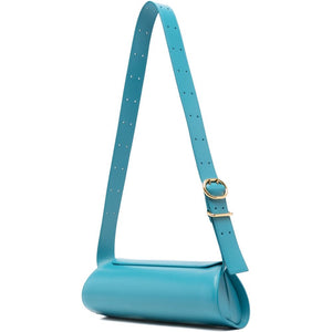 Jil Sander Cannolo small leather shoulder bag
