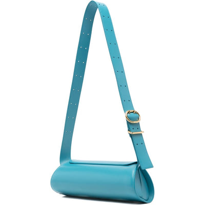 Jil Sander Cannolo small leather shoulder bag