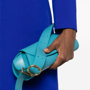 Jil Sander Cannolo small leather shoulder bag