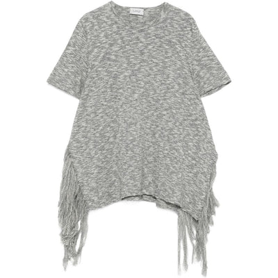Mrz Cotton fringed t-shirt
