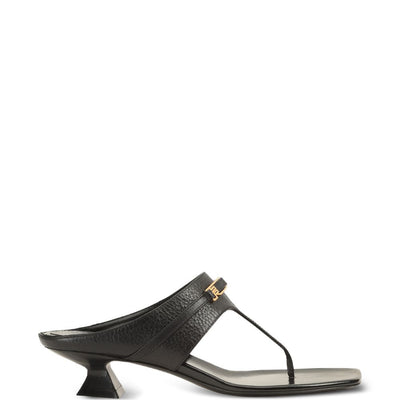 Sergio Rossi Leather thong sandals