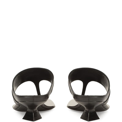 Sergio Rossi Leather thong sandals
