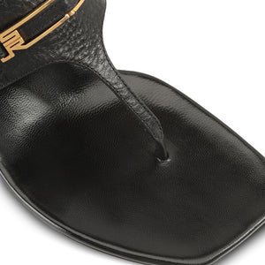 Sergio Rossi Leather thong sandals
