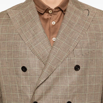 Boglioli Linen double-breasted jacket