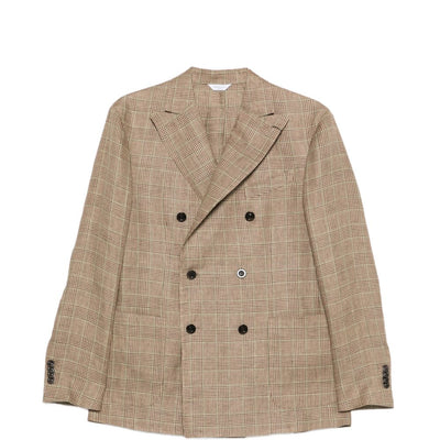 Boglioli Linen double-breasted jacket