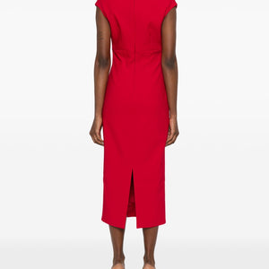 Solace London V-neck sleeveless Monica midi dress