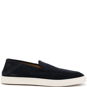 Giorgio Armani Leather slip-on sneakers