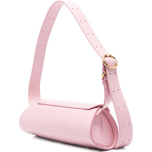Jil Sander Cannolo small leather shoulder bag