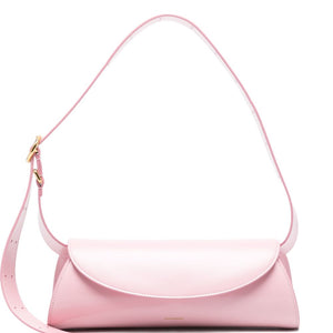 Jil Sander Cannolo small leather shoulder bag