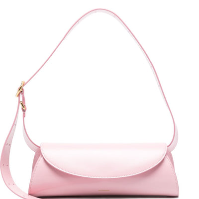 Jil Sander Cannolo small leather shoulder bag