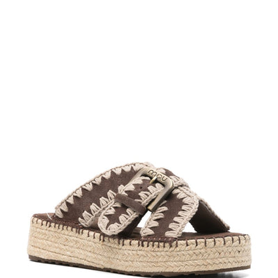 Mou Jute platform sandals