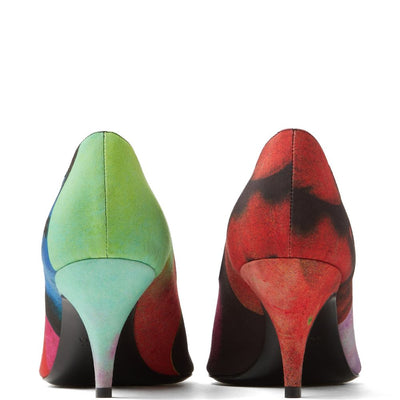 Versace Printed pumps