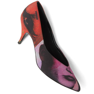 Versace Printed pumps