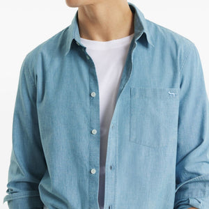 Maison Kitsuné Maison KitsunÃ© Profile Fox cotton shirt