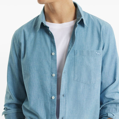 Maison Kitsuné Maison KitsunÃ© Profile Fox cotton shirt