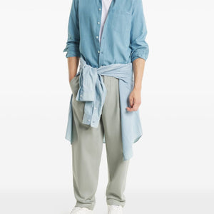 Maison Kitsuné Maison KitsunÃ© Profile Fox cotton shirt