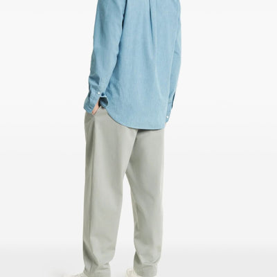 Maison Kitsuné Maison KitsunÃ© Profile Fox cotton shirt