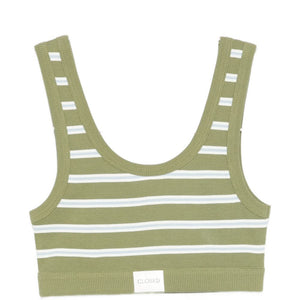 Closed Cotton bralette bra